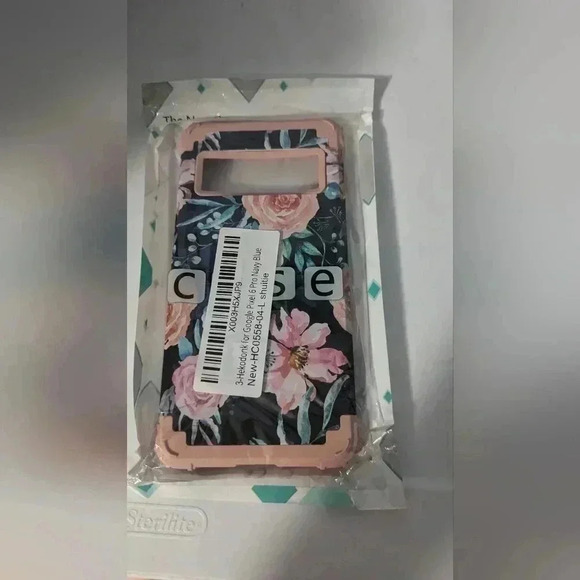 Google Pixel 6 Pro Case, Heavy Duty Shockproof Protection Floral Print (EUC) - Picture 1 of 8